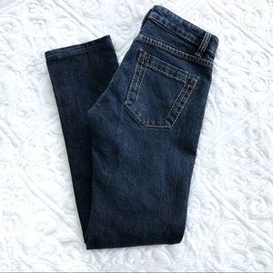BCBGMAXAZRIA Skinny Jeans Size 25 Dark Wash Stretch Denim EUC Designer